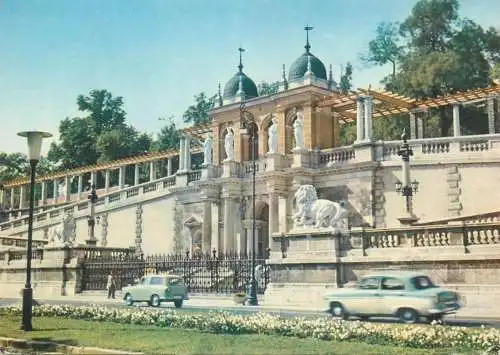 Postcard Hungary Budapest entrance to the Youth park 1965