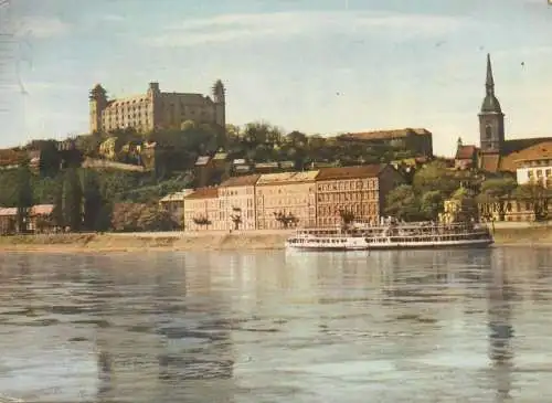 Postcard Slovakia Bratislava 1964