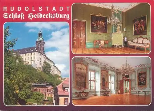 Postcard Germany Rudolstadt Thuringer wald