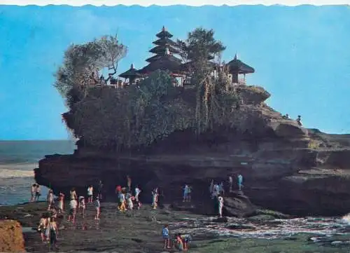 Postcard Indonesia Bali Tanah Lot