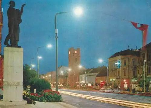 Postcard Hungary  Debrecen liberation monument 1974