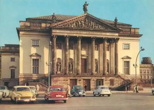 Postcard Germany Berlin German state opera