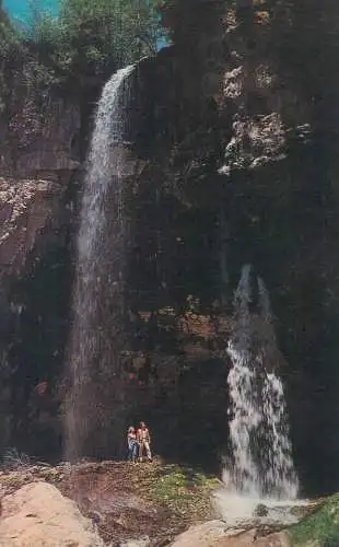 Postcard USA Colorado Spouting rock Dead horse creek