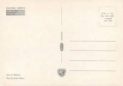 Postcard Slovakia Rimavská Sobota multi view