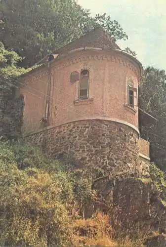 Romania Ciucea castle postcard