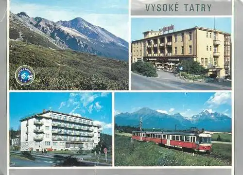 Postcard Slovakia Stary Smokovec multi view