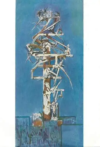 Fine Arts Postcard Thorn Tree Graham Sutherland painting