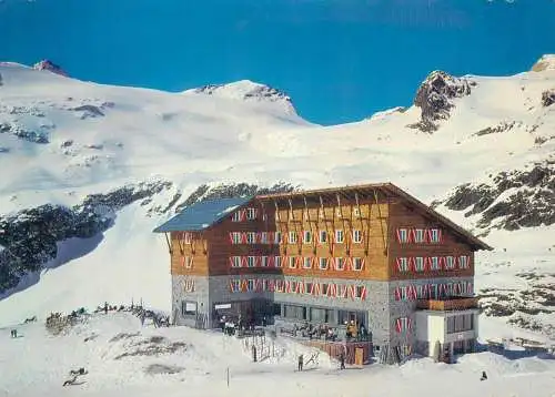 Postcard Austria Rudolfshutte mountain chalet