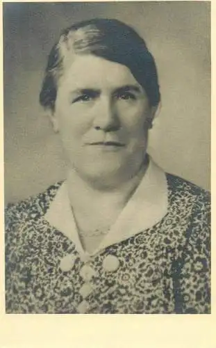 Post card social history woman portrait real photo