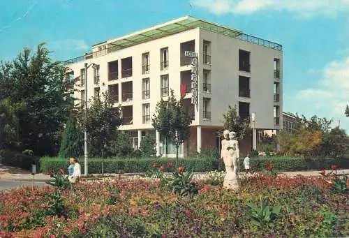 Hotels restaurants postcard Romania Black Sea Eforie Carmen hotel