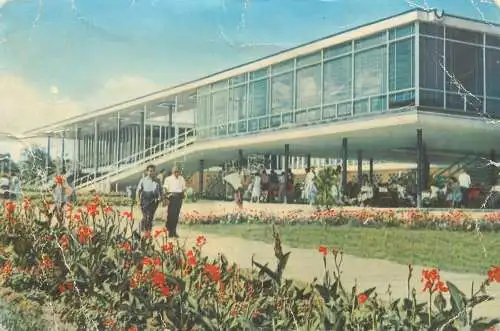 Hotels restaurants postcard Romania Black Sea Eforie Sea Pearl restaurant