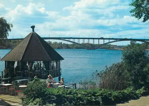 Sweden Postcard Stockholm oasis in the metropolis