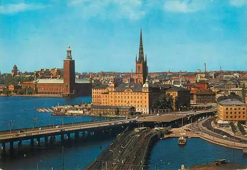 Sweden Postcard Stockholm Riddarholmen