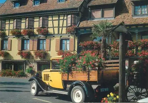 Hotels restaurants postcard France Hotel restaurant Boutique Arnold 1996