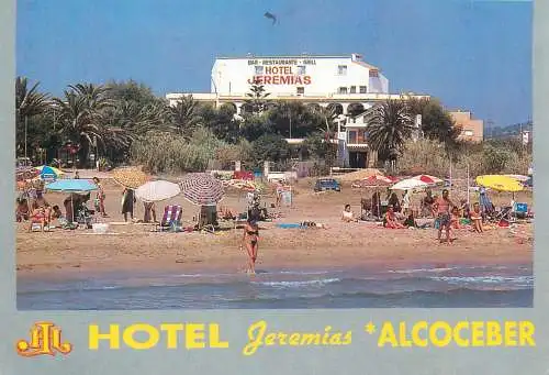 Hotels restaurants postcard Spain Hotel Jeremias Costa de Azahar Castellon