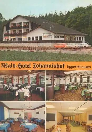 Hotels restaurants postcard Germany Wald Hotel Johannishof Eppertshausen multi view