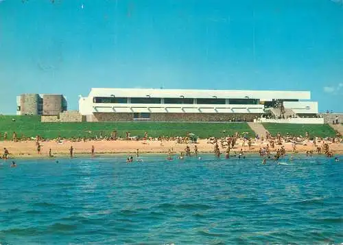 Hotels restaurants postcard Romania Black Sea Venus beach and restaurant Esplanada 1971