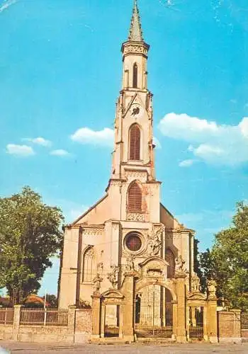 Romania postcard Cluj St. Peter church 1970