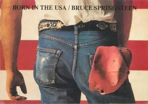 Born in the USA / Bruce Springsteen postcard