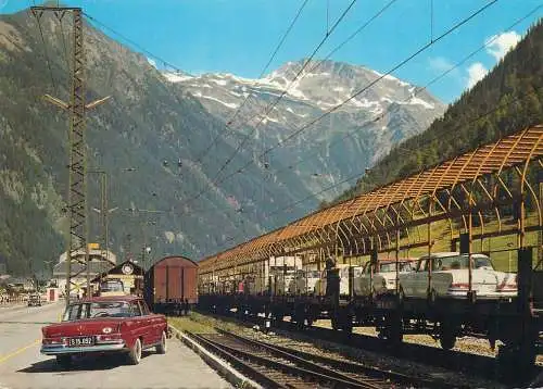 Automobiles Mallnitz autoverladung Tauern tunnel