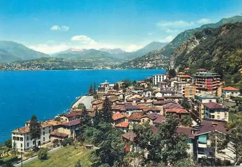 Italy Lombardy Campione d'Italia 1960 panorama