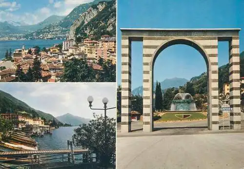 Italy Lombardy Campione d'Italia Lago di Lugano multi views 1971
