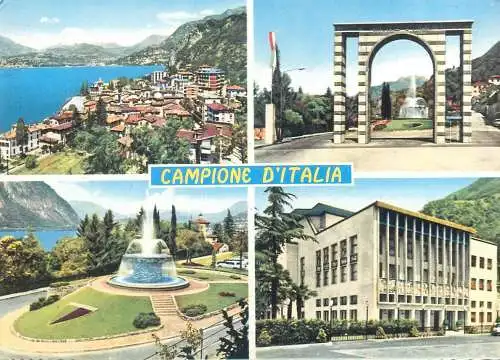 Italy Lombardy Campione d'Italia Lago di Lugano