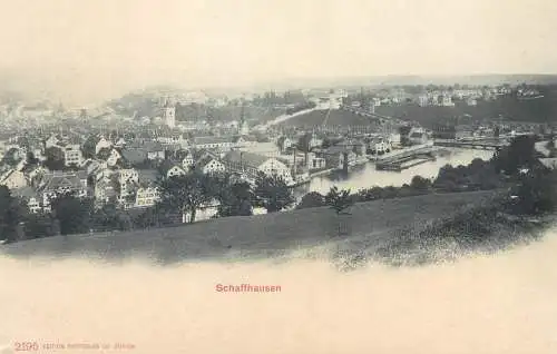 Schaffhausen 1900s Suisse cpa