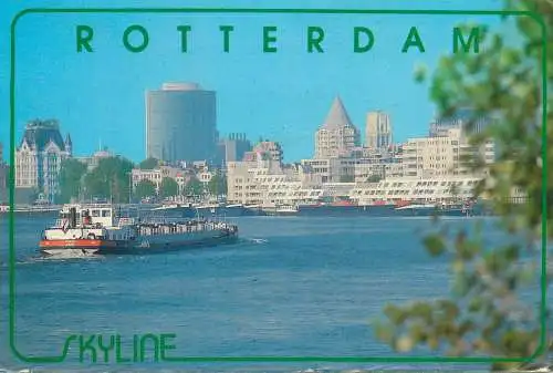 Postcard Netherlands Rotterdam 1994
