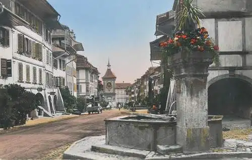 Murten Morat Hauptgasse cpsm