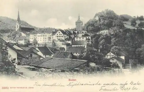 Switzerland Baden 1900s