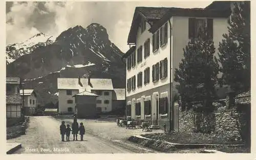 Maloja Hotel Post 1939