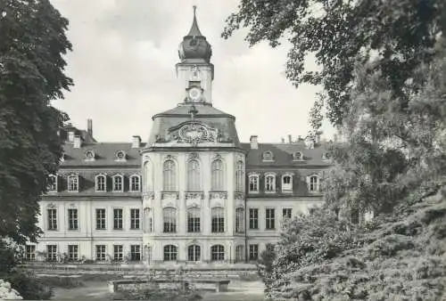 Germany postcard Messestadt Leipzig Gohliser Schlosschen