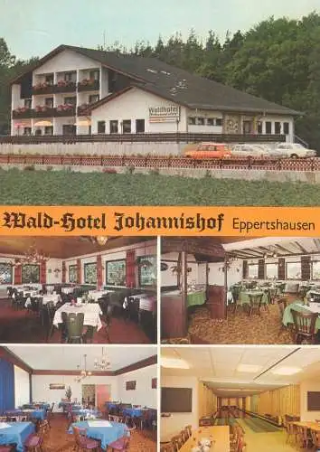 Germany postcard Eppertshausen Wald Hotel Johannishof multi view