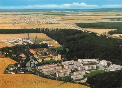 Germany postcard Schulzentrum internat schloss Eringerfeld 1987