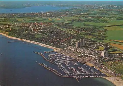 Germany postcard Kiel Schilksee Olympia Zentrum aerial