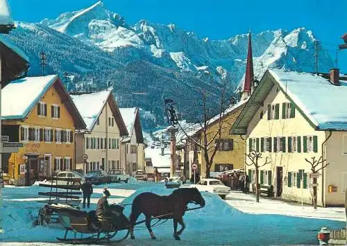 Germany postcard Garmisch Partenkirchen oberbayern 1997