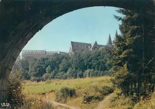 Belgium postcard Abbaye de Maredsous
