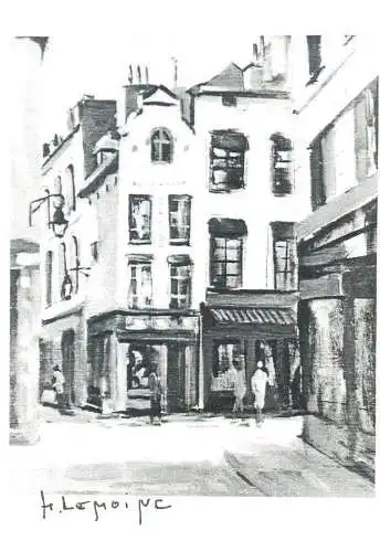 Belgium postcard Bruxelles vu par Henri Lemoine