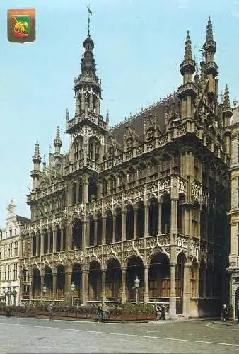 Belgium postcard Bruxelles Grand place