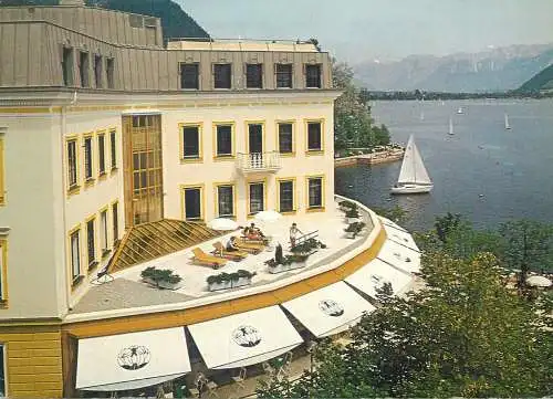Austria postcard 1984 Seehotel esplanade