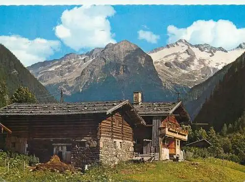 Austria postcard Salzburger lane Badgastein  kotschachtal
