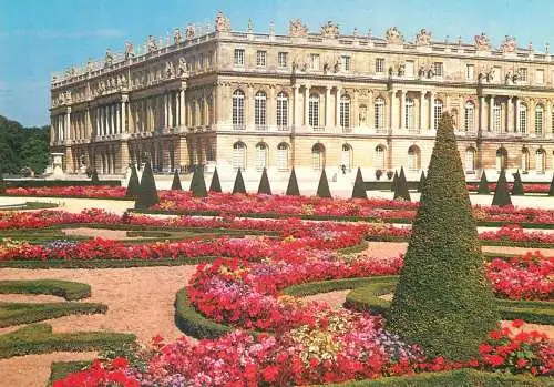 France postcard Paris Versailles castle 1979