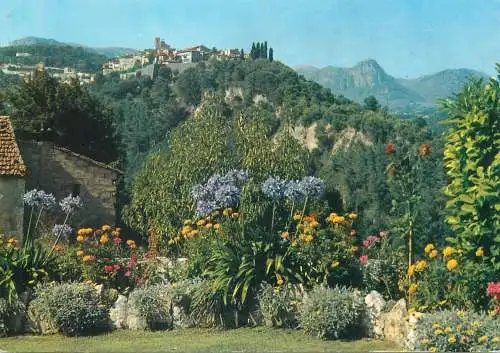France postcard cote d'Azur Saint Paul de Vence 1967