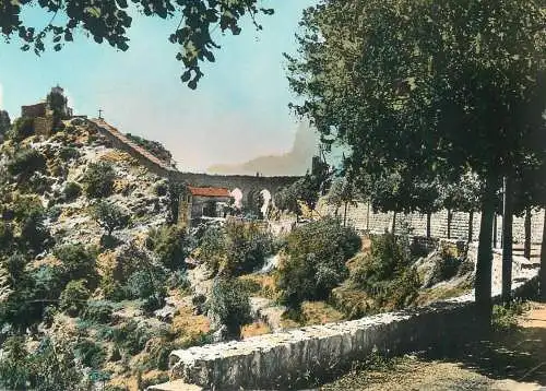 France postcard Moulinet chapelle de la Menour