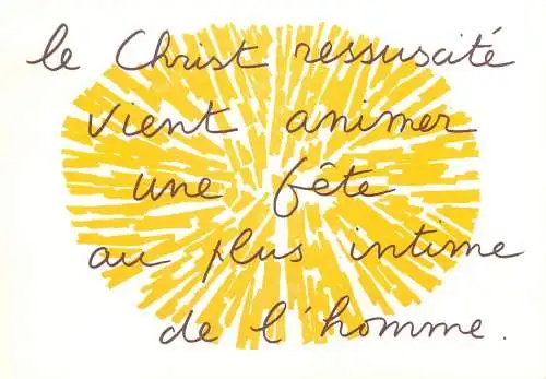 France postcard Cormatin Saone et Loire 1971 greetings card