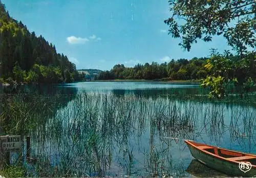 France postcard Comte Lac de Maclu 1970