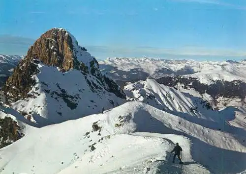 France postcard Savoie Courchevel croix de Verdons 1969