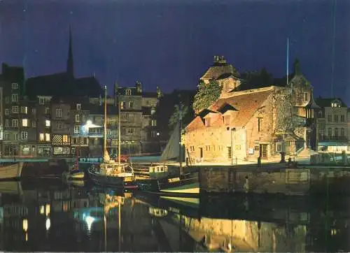 France postcard La Cote Fleurie Honfleur 1994