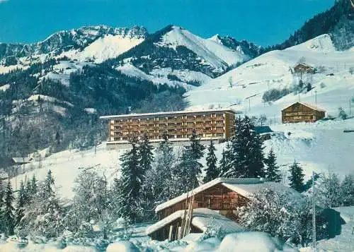 France postcard Flumet Savoie Sports d'Hiver 1976